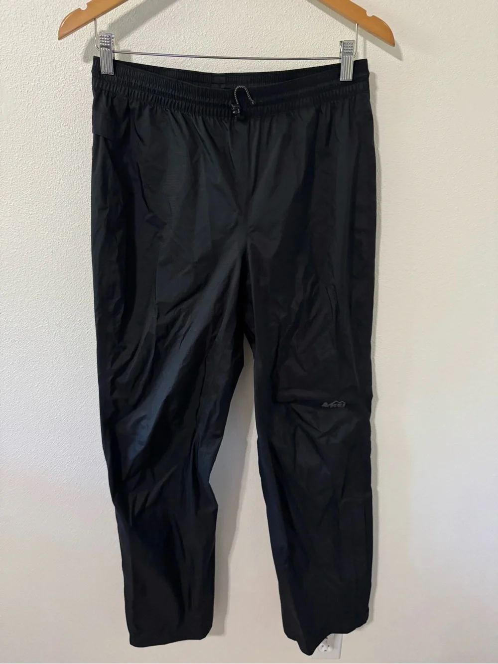 REI Co-op Rainier Rain Pants Black Waterproof Outdoor Hiking 2023-Small - Picture 2 of 13